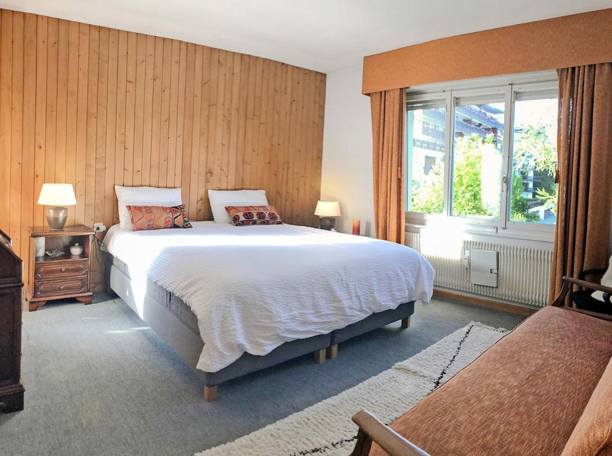 Between Slopes And Golf Facing The Alps Crans-Montana Exterior foto